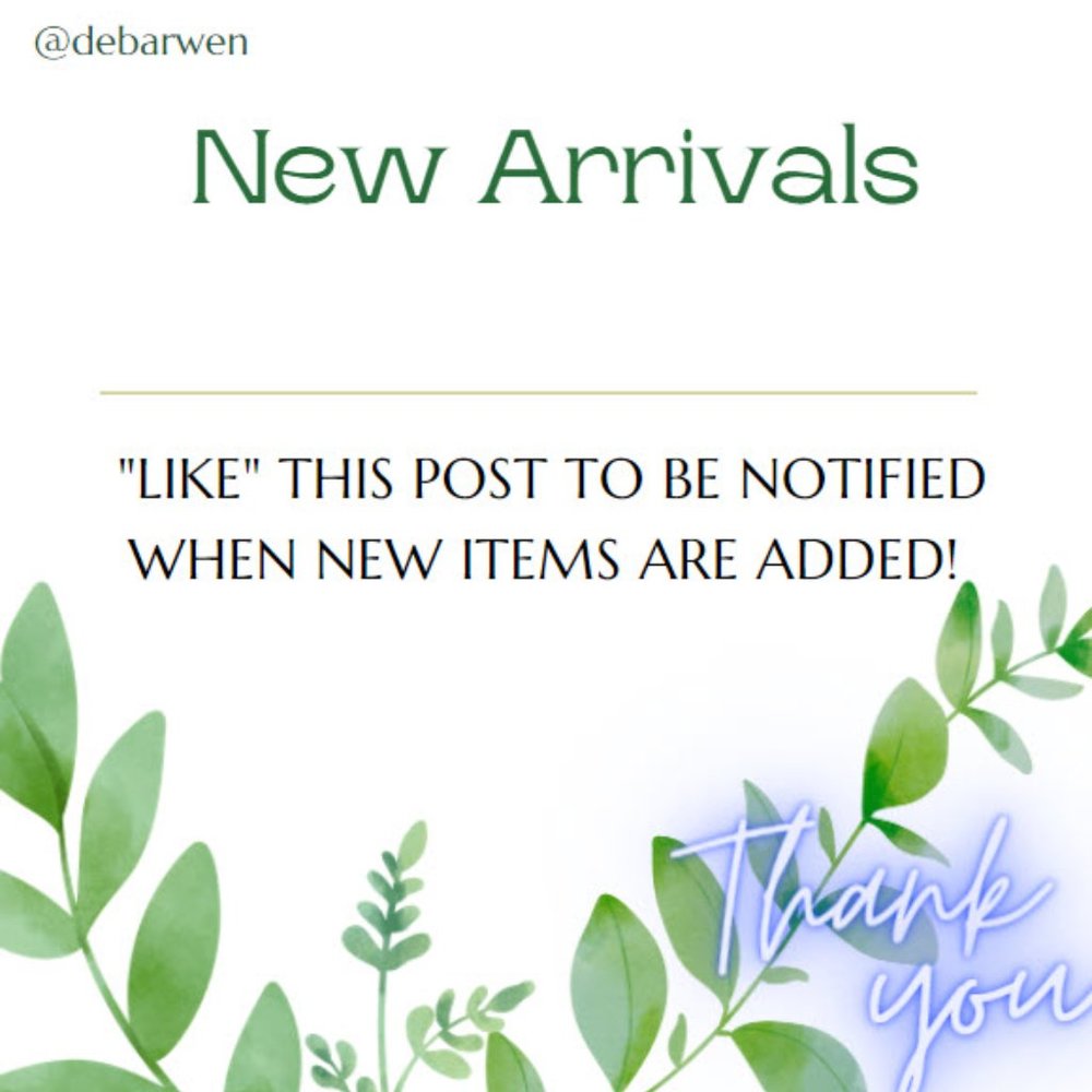 NEW ARRIVALS ADDED